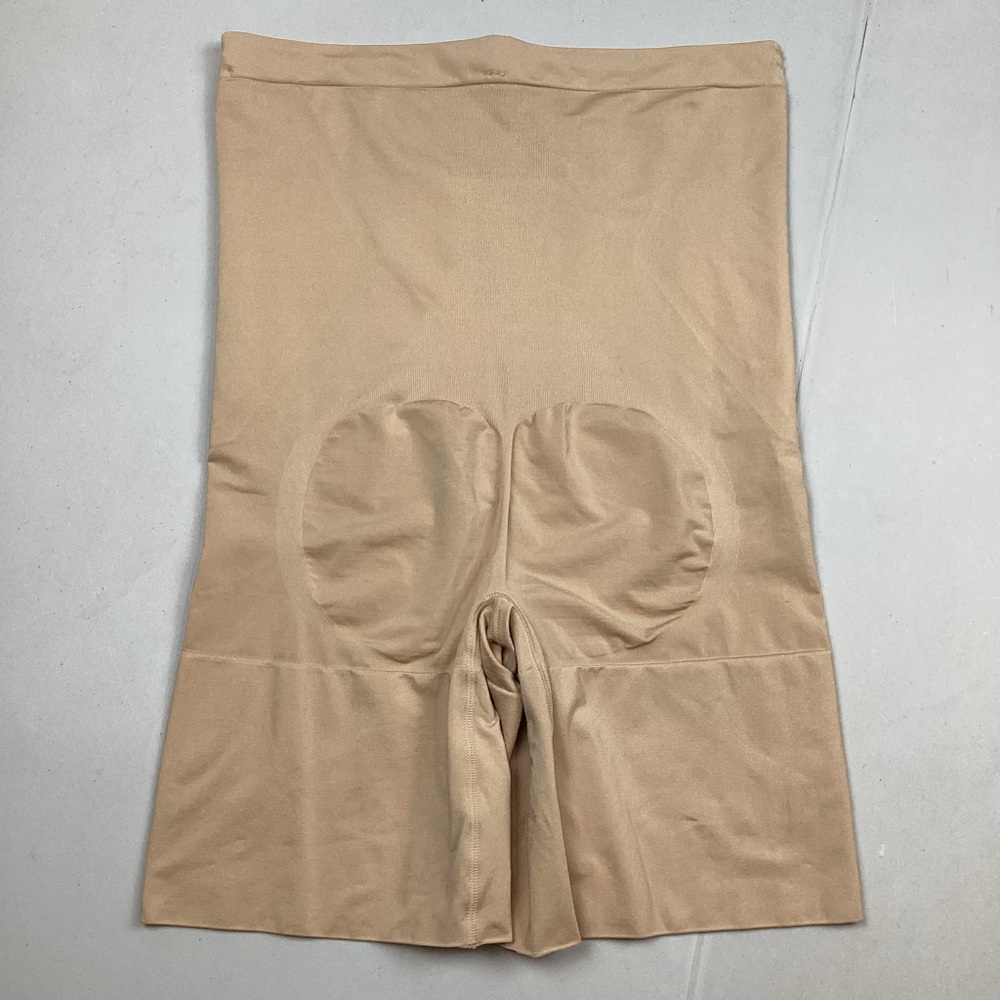 Spanx Tan High Waist Mid Thigh Slimming Shapewear Size 1X - Picture 2 of 8